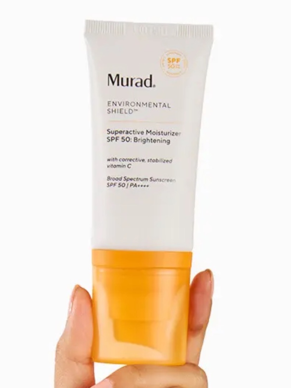 Murad Environmental Shield Superactive Moisturizer SPF 50 - White & Orange
